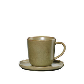 Espresso cup with saucer
ochre 