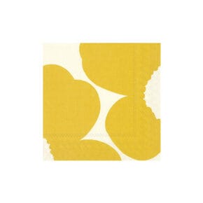 Paper napkins
Isot cream / yellow 