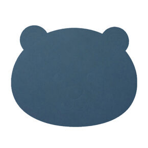 Tischset Kinder 
dunkelblau Bär 30x38 