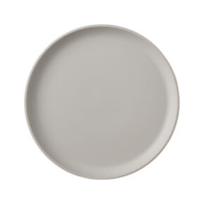Plate flat white 23 cm 