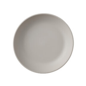 Deep white plate 21 cm 