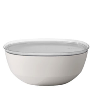 Bowl with lid white 5lt 