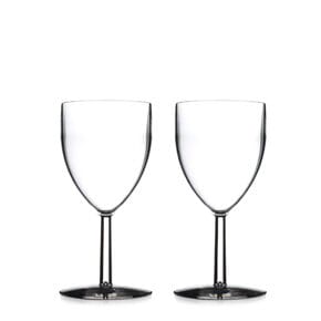 Wine glass set of 2
2 dl plastic 