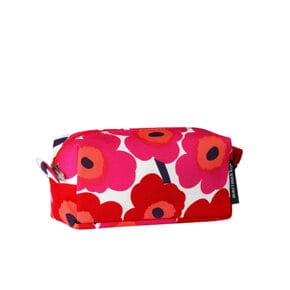 Wash bag small
white/red 