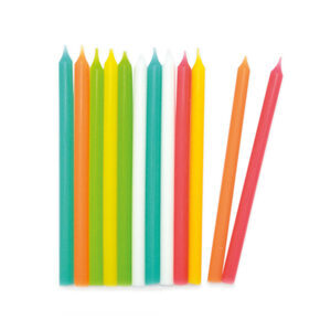 Candles colorful
Set of 12 