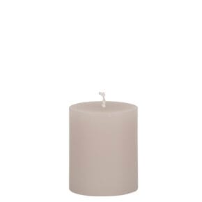 Cylinder candle 10 cm
light grey 