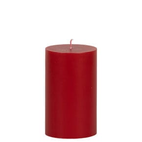 Bougie cylindrique de 13 cm
rouge 
