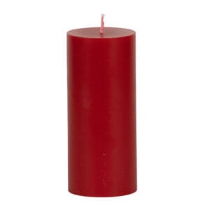Cylinder candle 18 cm
red 