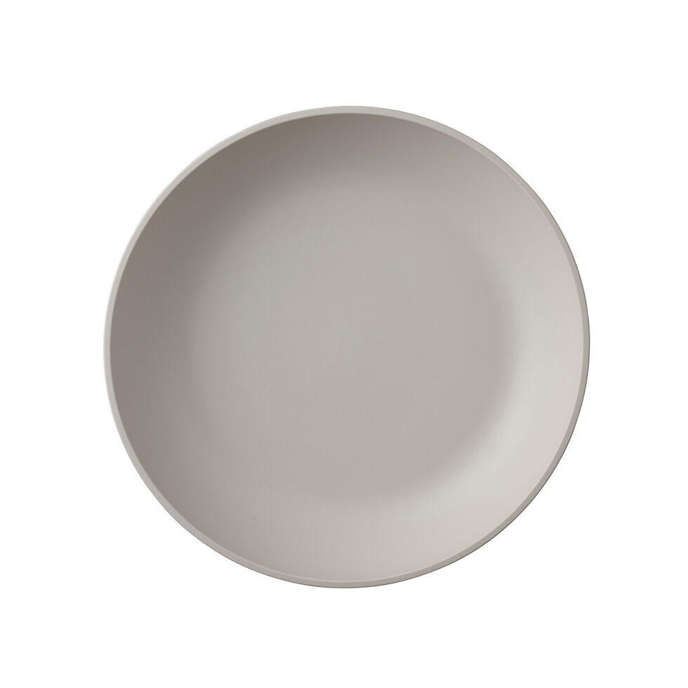 Deep white plate 21 cm 