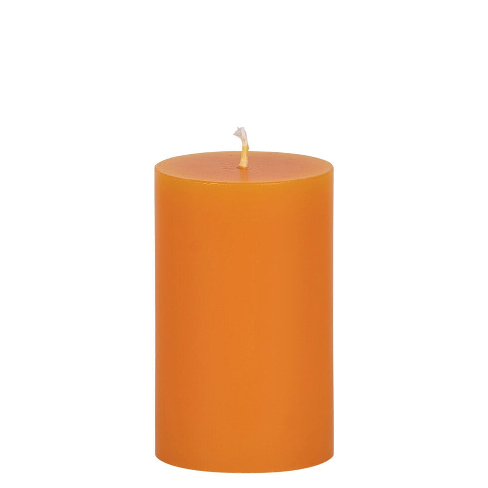Zylinderkerze 13 cm
orange 