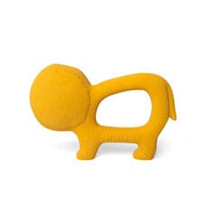 Grasping toy lion natural rubber 