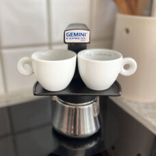 Espressokocher Gemini Schwarz 
