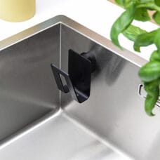 Sponge holder for sink black 