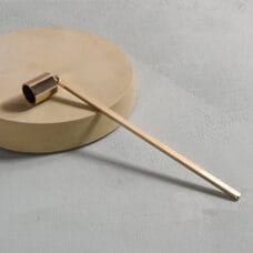 Candle snuffer gold 
