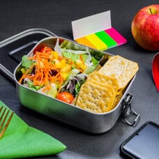 Lunch box stainless steel
1.2 lt 