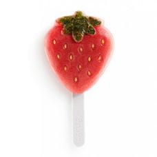 Ice fruits on a stick Strawberry 