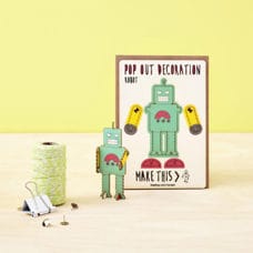 Pop Out Card, Robot 