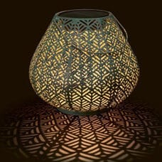 Solar lantern
turquoise 29 cm 