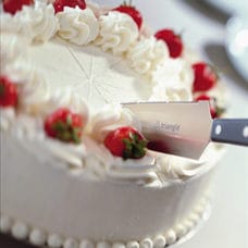 Cake knife serrated 18cm 