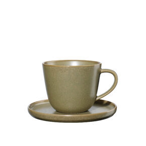 Coffee cup with saucer
ochre 