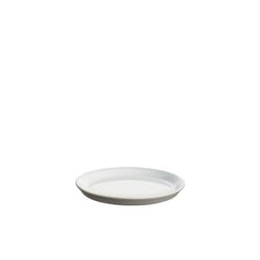 TONALE 
Assiette plate gris claire 12 cm 