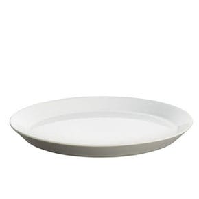 TONALE 
Assiette plate gris claire 26.5 cm 