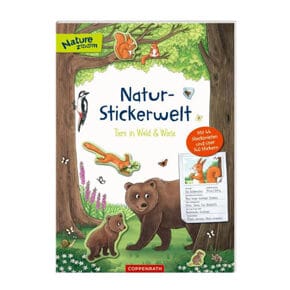 Stickerbuch 
"Tiere in Wald und Wiese" 