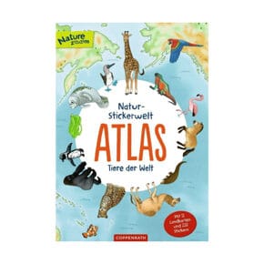 Livre d'autocollants
"Atlas - Animaux du monde" 