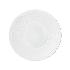 HEMISPHERE WHITEFlat plate 27 cm 