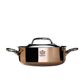 Sauté pan 28 cm
with two handles and lid 