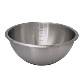 Stainless steel bowl Mo 
with silicone bottom 30 cm 