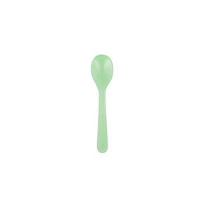 Egg spoon acrylic glass apple green 