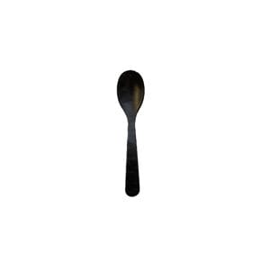 Egg spoon acrylic glass anthracite 