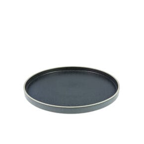 Plate flat
black 20 cm 