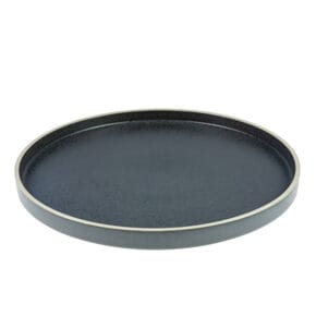 Assiette plate
noir 27 cm 