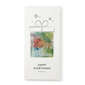 Folded card
"Happy Birthday" 