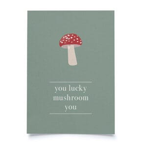 Carte postale D`English
Mushroom 