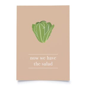 Carte postale D`English
Salade 