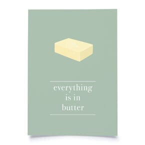 Postkarte D`English
Butter 