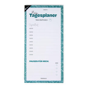 Notepad daily planner blue 