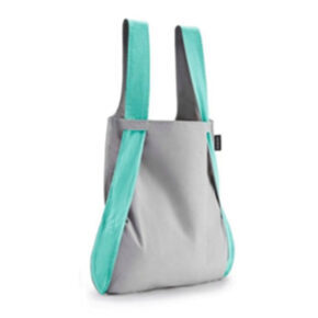 Backpack "Notabag"
gray/turquoise 