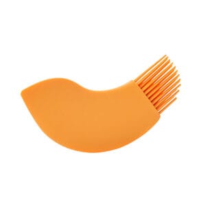 Pinceau et spatule en silicone
orange 