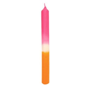 Stabkerze Raketenglace
pink/orange 