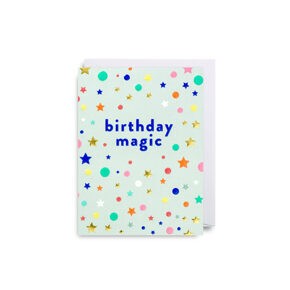 Folded card Birthday Magic 