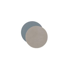 Dessous de verre
bleu clair/gris clair rond 10cm 
