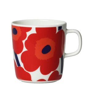 Mug Unikko 4 dl
white/red 