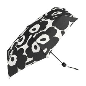 Regenschirm weiss/schwarz 