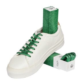 Schuhbändel Grün Glimmer
120 cm 