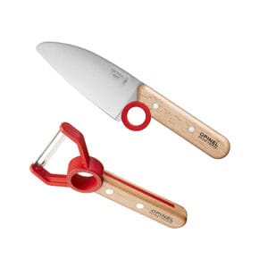 Couteau de cuisine pour enfants avec éplucheur
et protection des doigts 