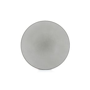 Plate flat grey 21 cm 